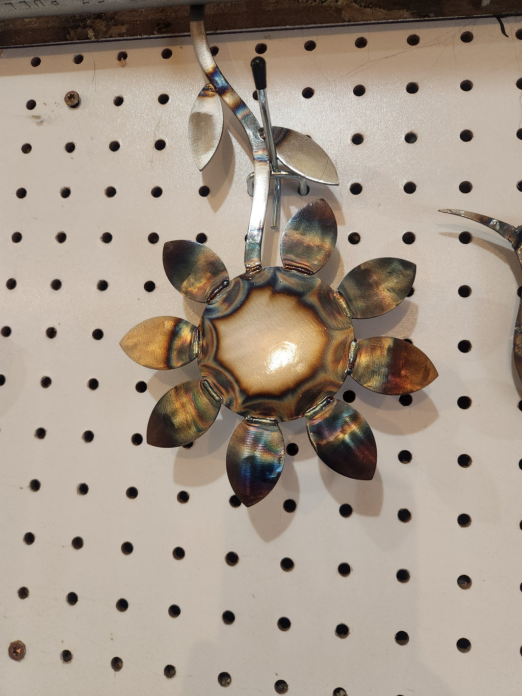 Tig welded flower