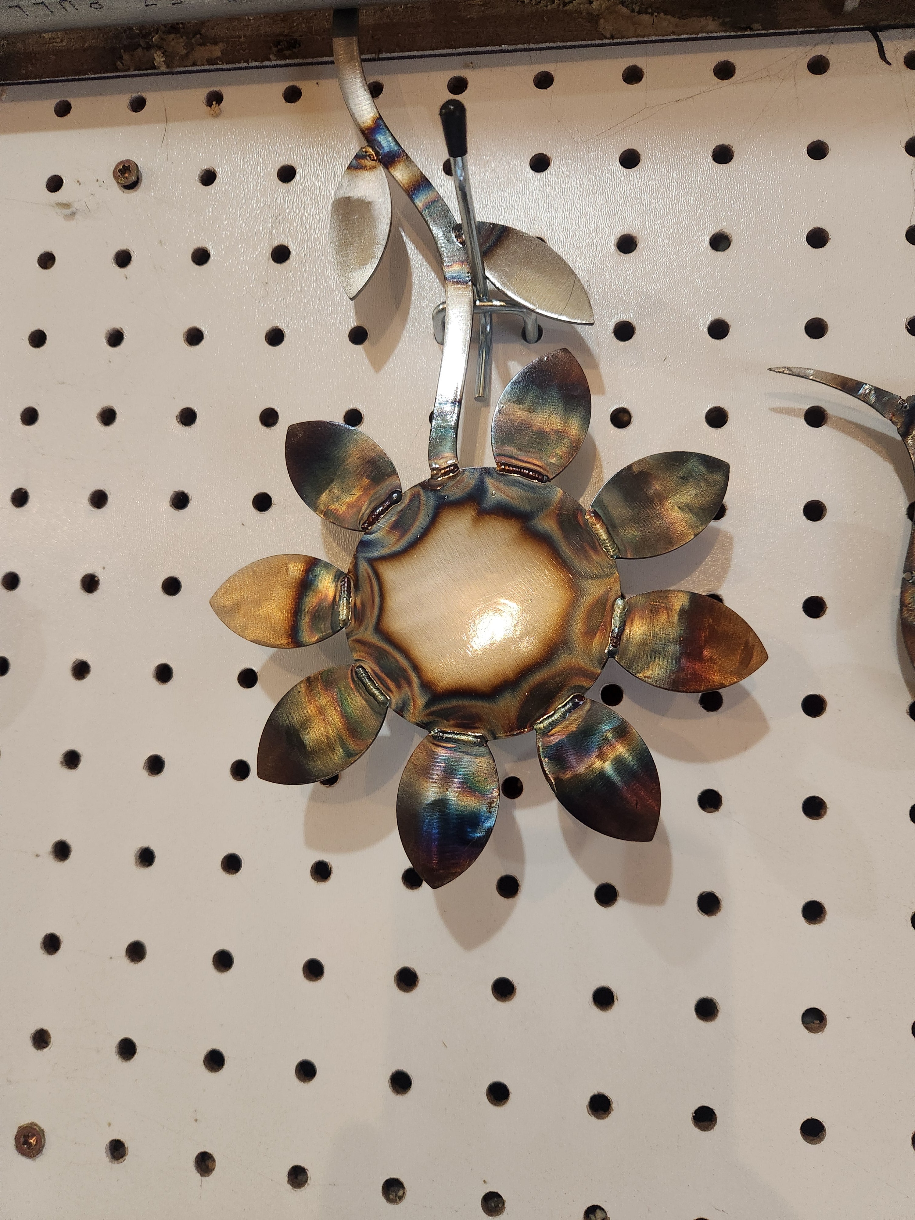 Tig welded flower